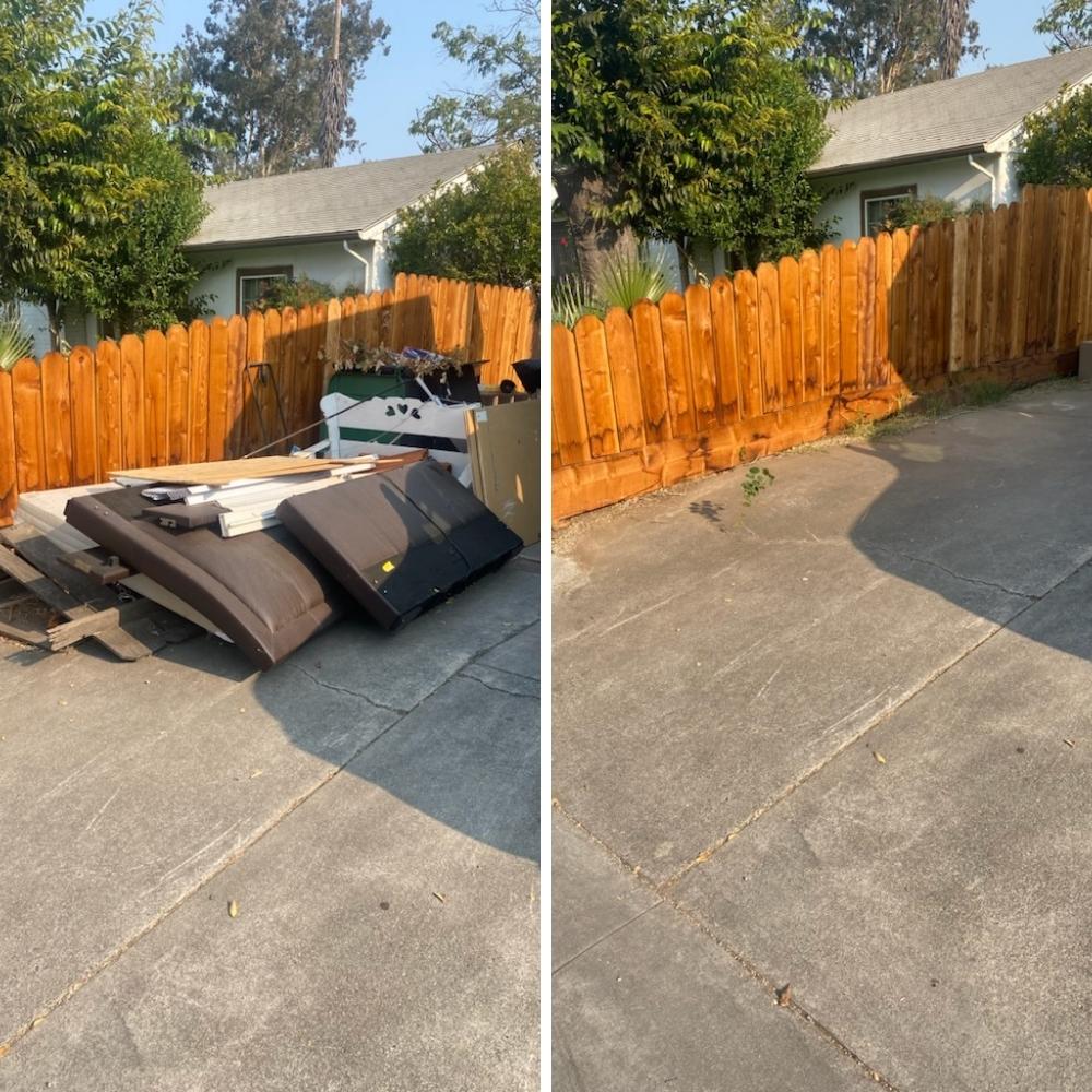 before & after